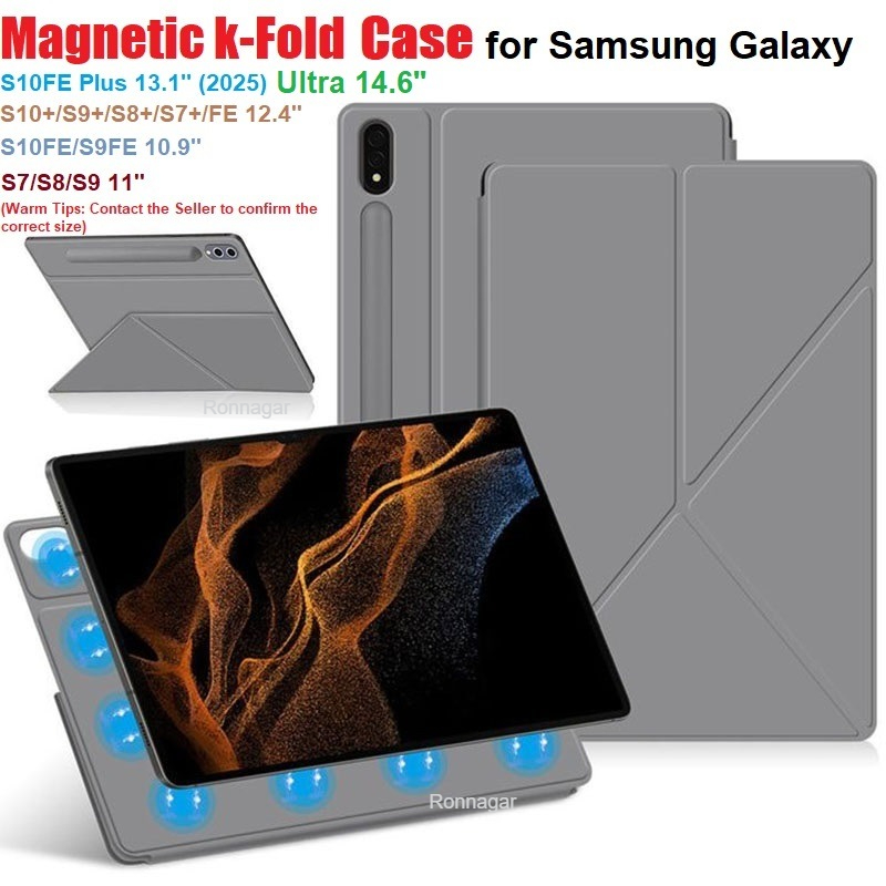 Samsung Tablet S9 Accessories - Magnetische Tablet Case Voor Samsung Galaxy