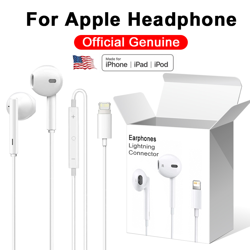 Wired Earphone Lightning - Originele hoofdtelefoons voor Apple iPhone 16