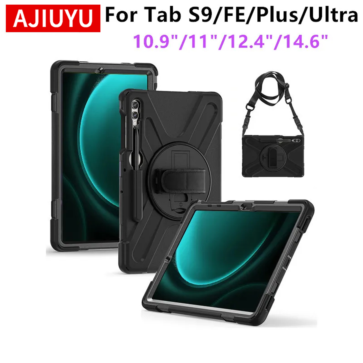 Vortex Tablet Accessories - Zware Schokbestendige Case Voor Samsung Galaxy