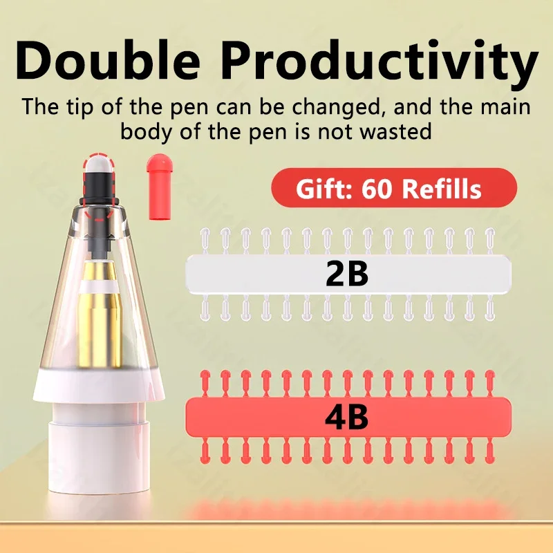 Vervanging Potlood Tips 2B Voo - Tablet Pencil Accessories recensie en prijs