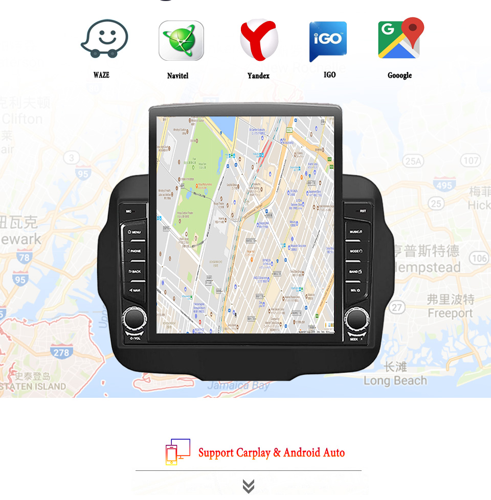 8G + 128G Android 14 Voor Jeep - Tablet Danish Mobile & Accessories Photos recensie en prijs