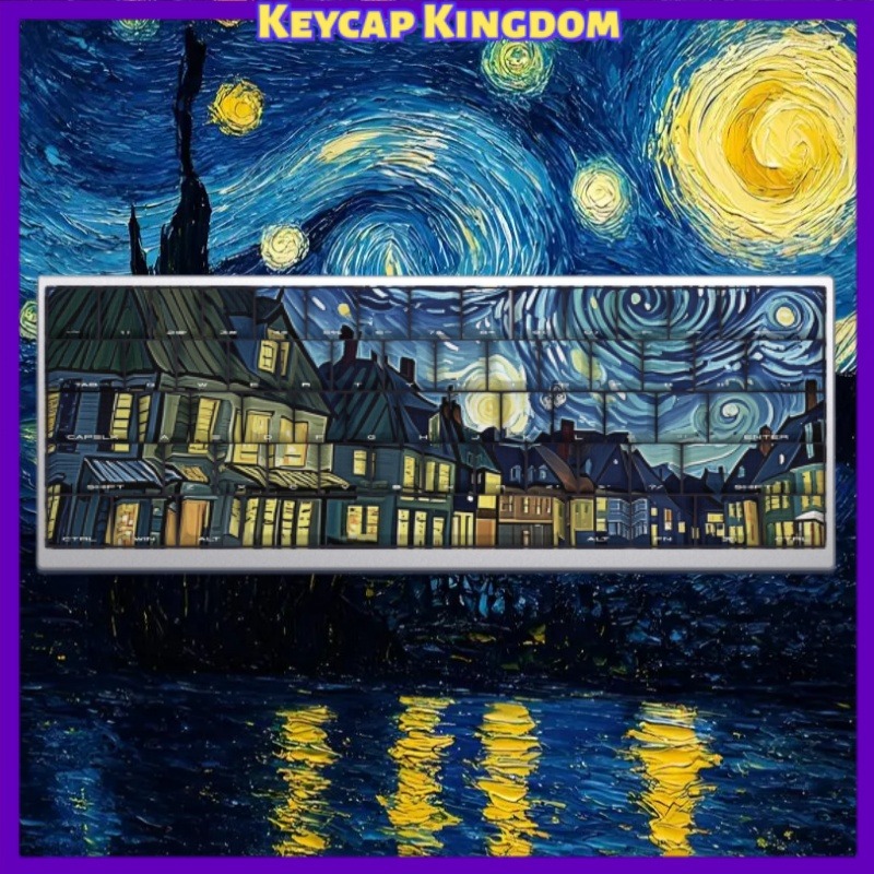Van Gogh Starry Sky Thema Keyc - Tablet Accessories For Gaming recensie en prijs