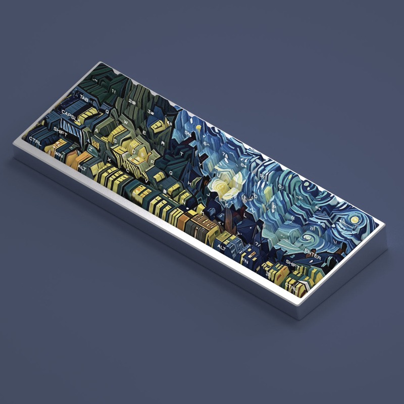 Van Gogh Starry Sky Thema Keyc - Tablet Accessories For Gaming recensie en prijs