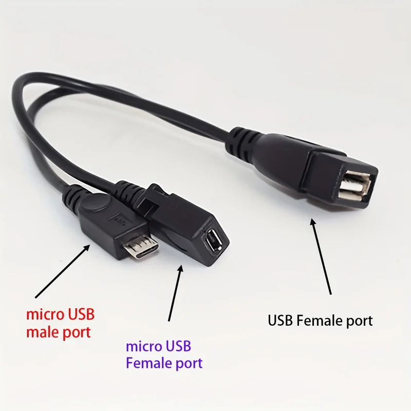 2-in-1 OTG USB naar micro-USB- - Tablet Tech Accessories recensie en prijs