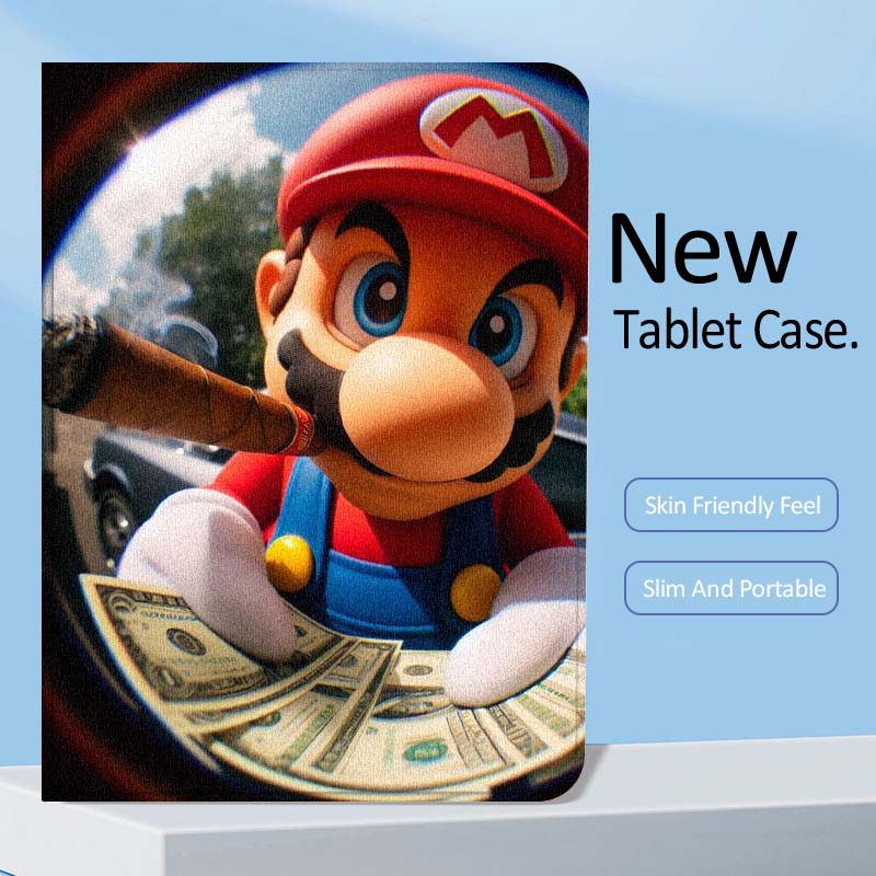 Cartoon M-Marios Art Voor Sams - Samsung Tablet S9 Accessories recensie en prijs