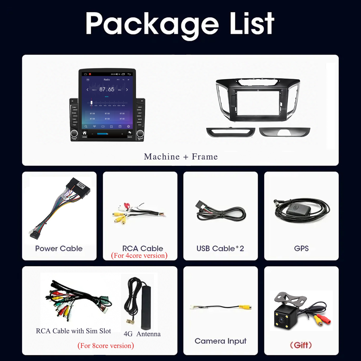 8GB+128GB Android 14 autoradio - Tablet Danish Mobile & Accessories Photos recensie en prijs