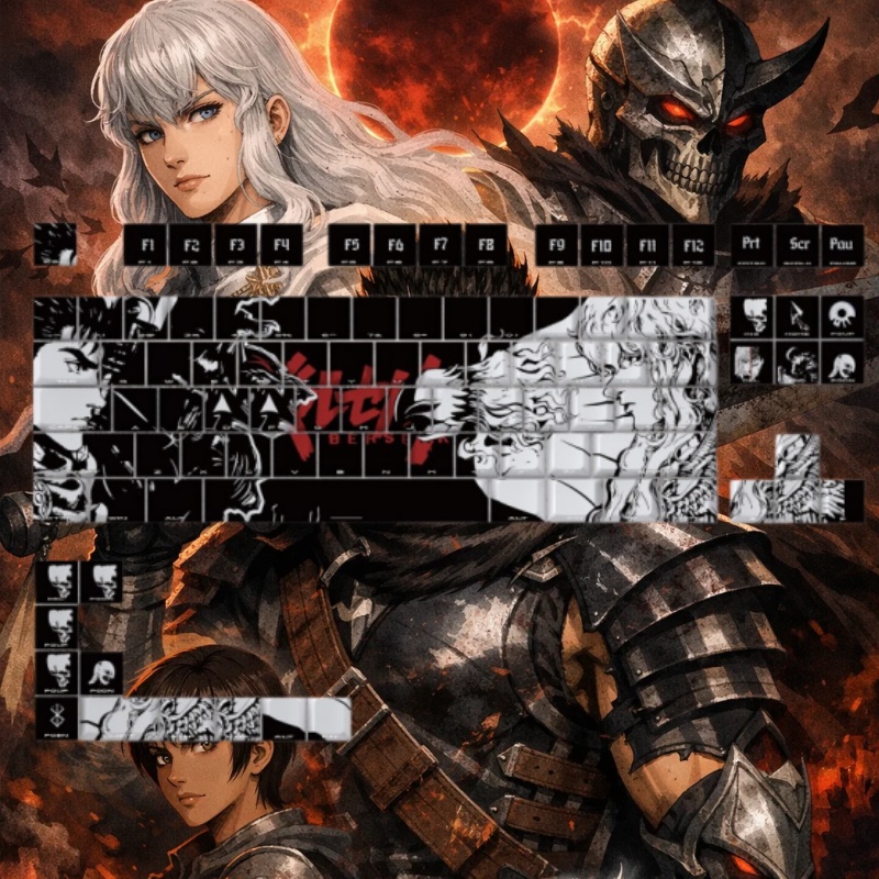 BERSERK Thema Anime Keycap 98  - Tablet Accessories For Gaming recensie en prijs