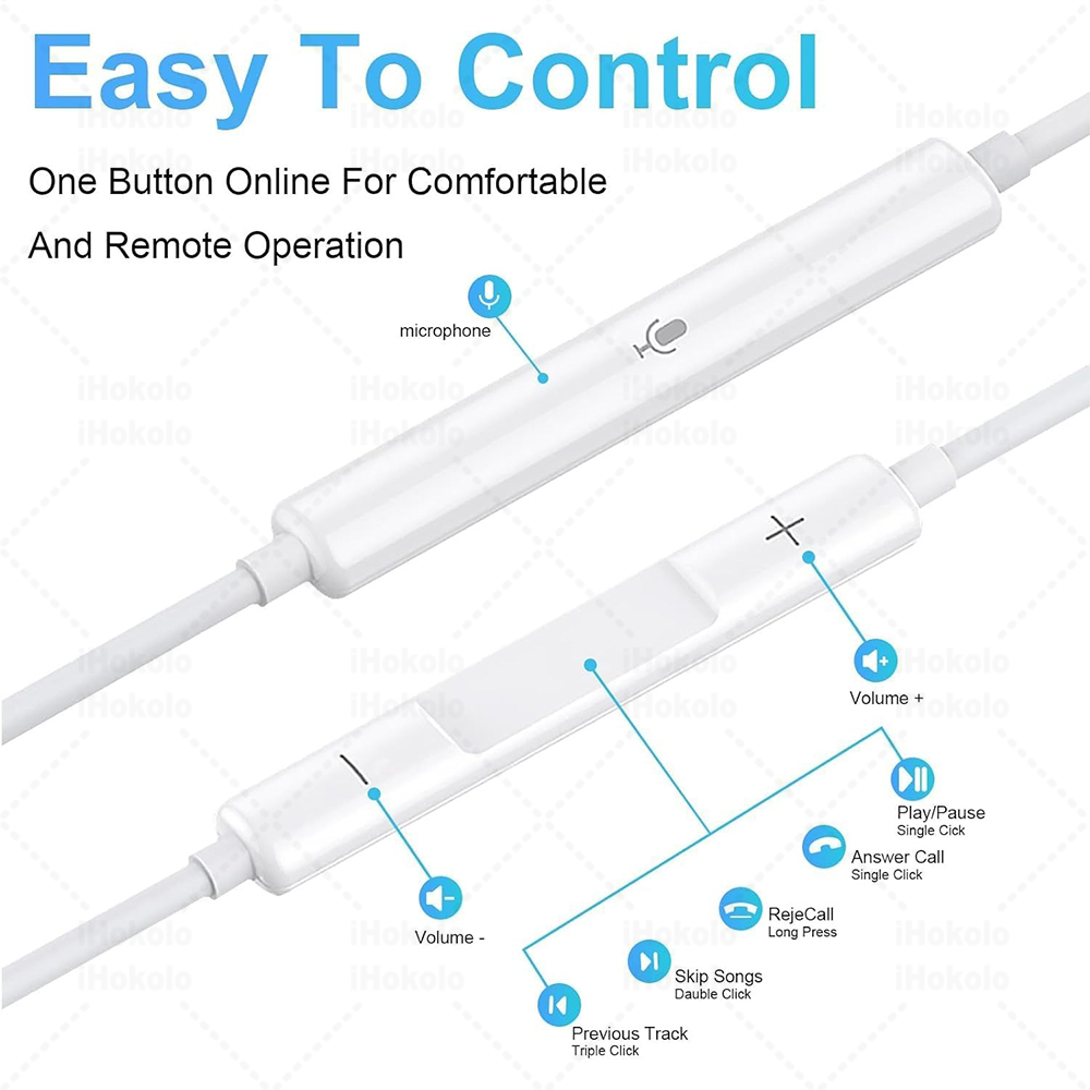 Originele bedrade oordopjes vo - Wired Earphone Lightning recensie en prijs
